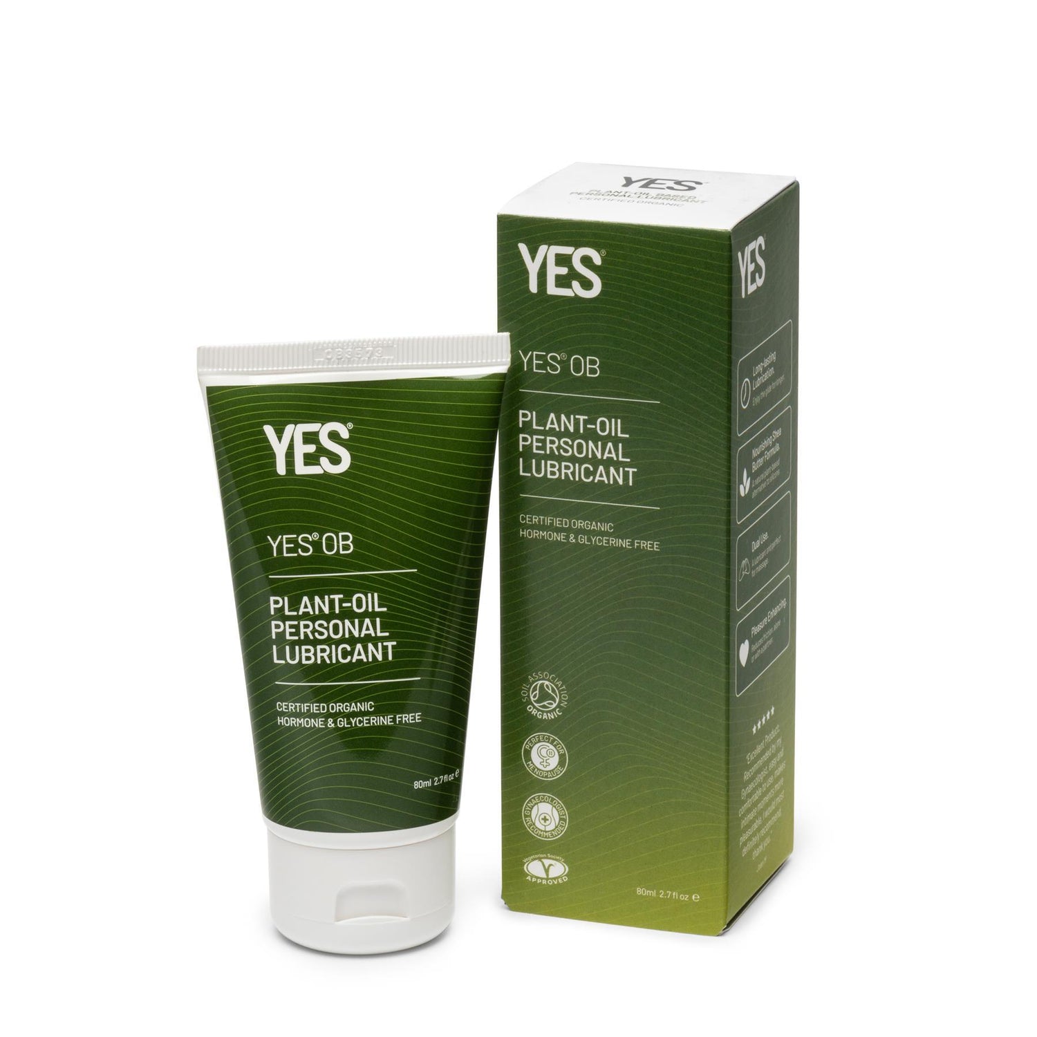 YES Organic Natural Plant-oil Based Personal Lubricant - 80ml and 140m Health Plus Living YES Organic Natural Plant-oil Based Personal Lubricant - 80ml and 140m Health Plus Living