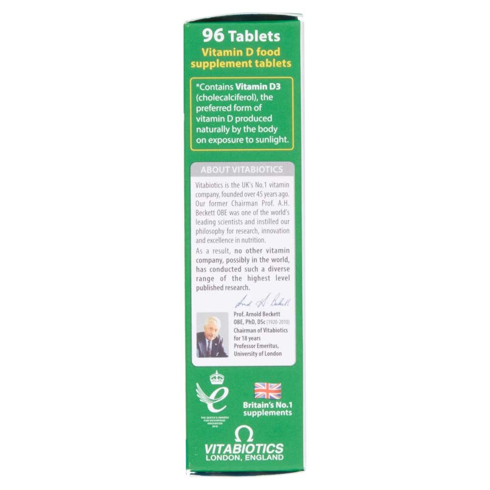 Vitabiotics Ultra Vitamin D3 400 IU - 96 Tablets