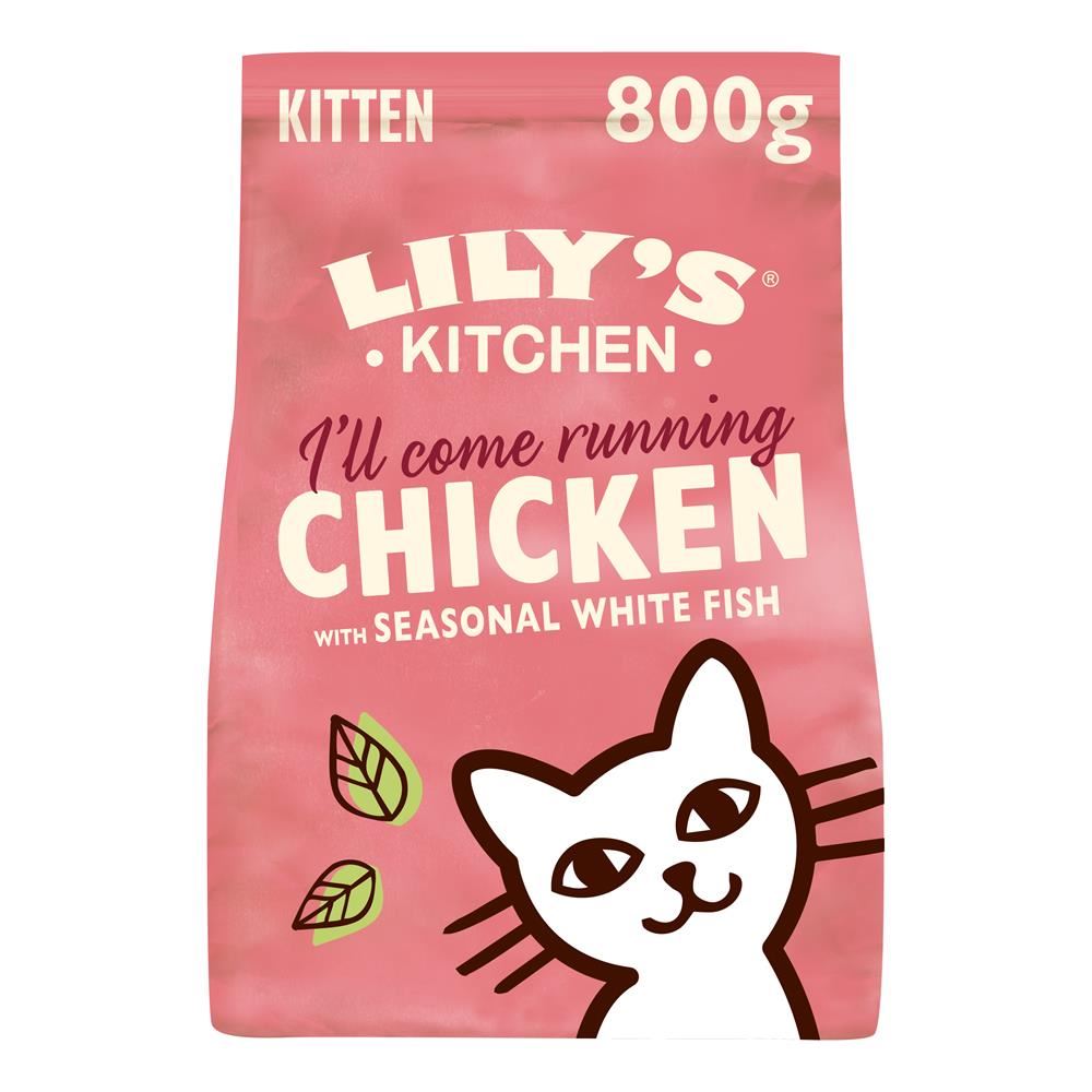Lilys Kitchen Curious Kitten Dry Food 800g