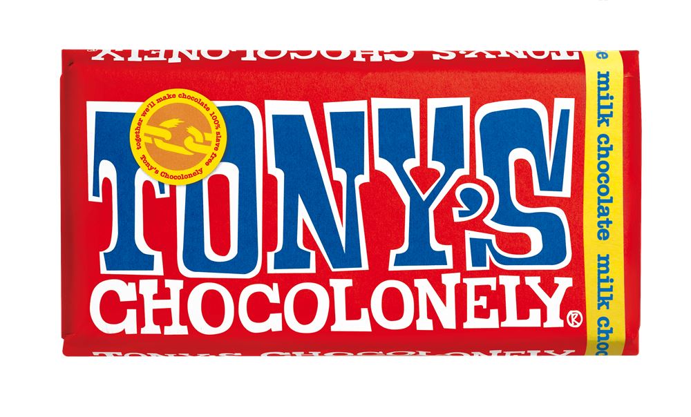 Tonys Chocolonely Milk Chocolate Bar 180g