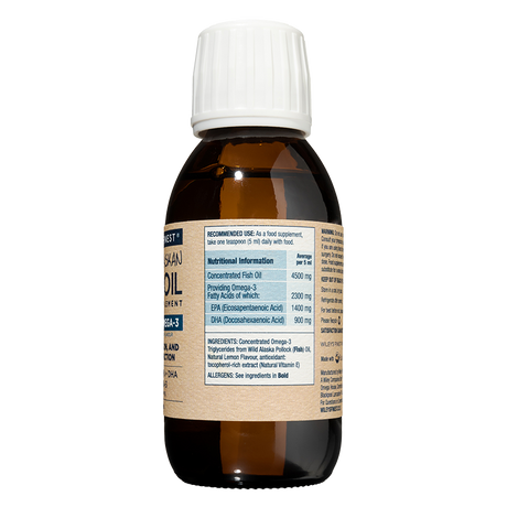 Wiley's Finest UK Peak Omega-3 Liquid 125ml