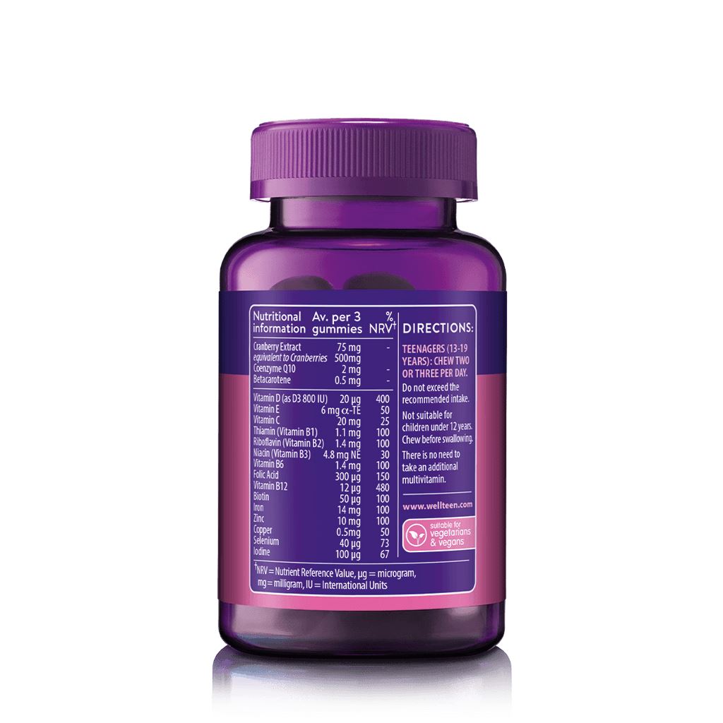 Vitabiotics Wellteen Her Mixed Berry - 60 Gummies