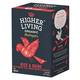 Higher Living Nootropics Rise and Shine Tea - 15 bags - 2 Pack