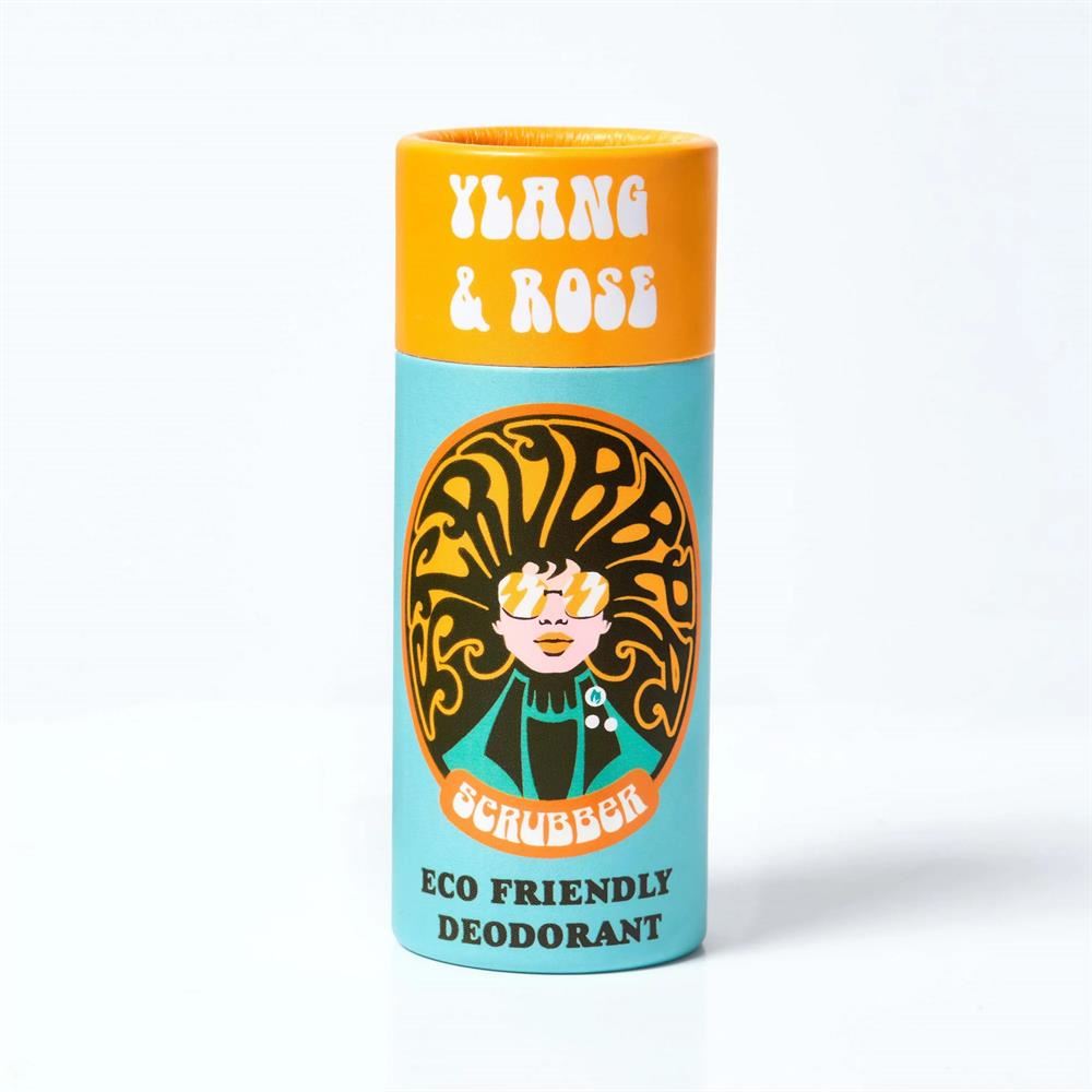 Scrubber Ylang & Rose Eco-friendly Natural Deodorant 85g