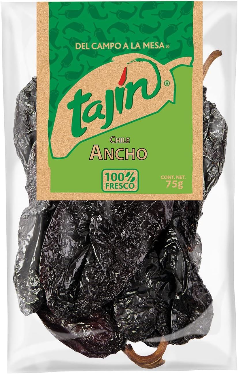 Tajin Dried Ancho Chillies 75g