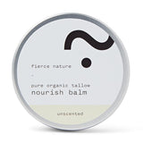 Fierce Nature Pure Organic Tallow Nourish Balm (Unscented) 100g