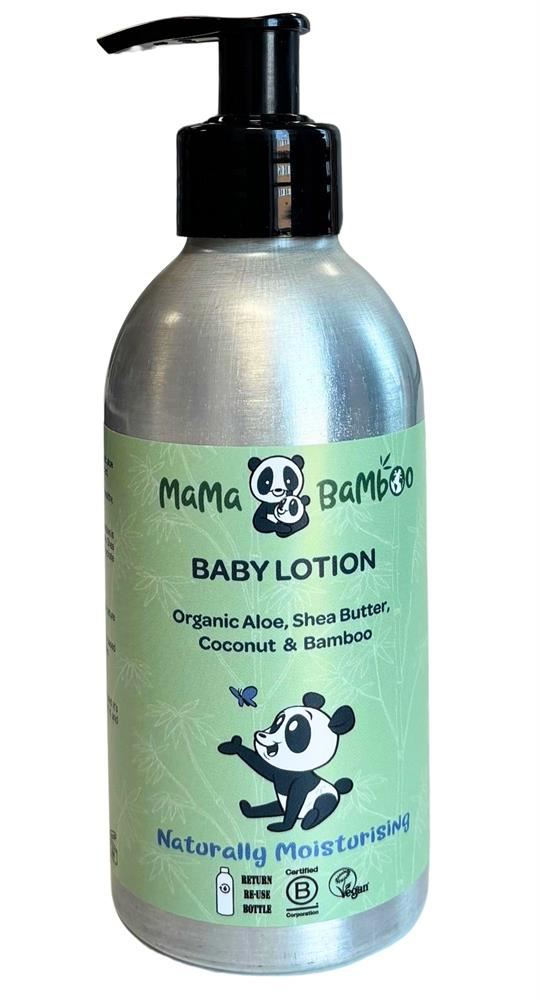 Mama Bamboo Organic Aloe & Bamboo Baby Lotion 250ml