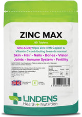Lindens Zinc Max - 90 Tablets
