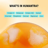 Humantra Electrolyte Powder Apricot 20 Sachets - Hydration Drink Mix with 6 Electrolytes, Vegan, Sugar Free, Gluten Free