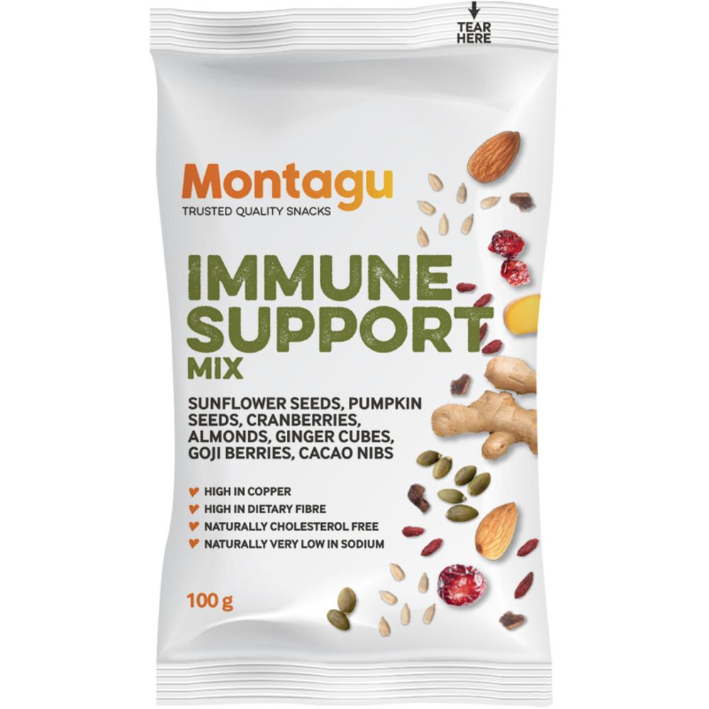 Montagu Lifestyle Immune Support Snack Mix Boost Your Immunity 80g