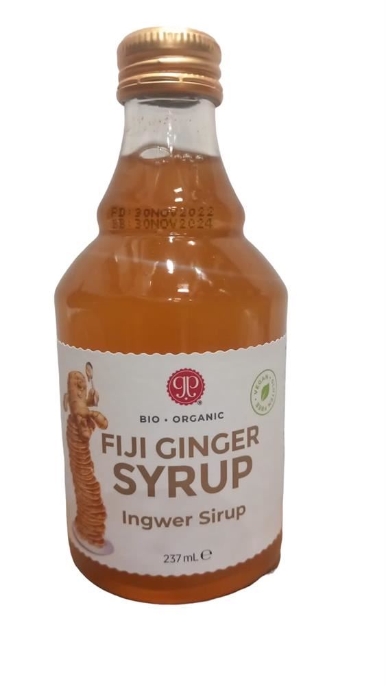 The Ginger People Organic Fiji Ginger Syrup 237ml