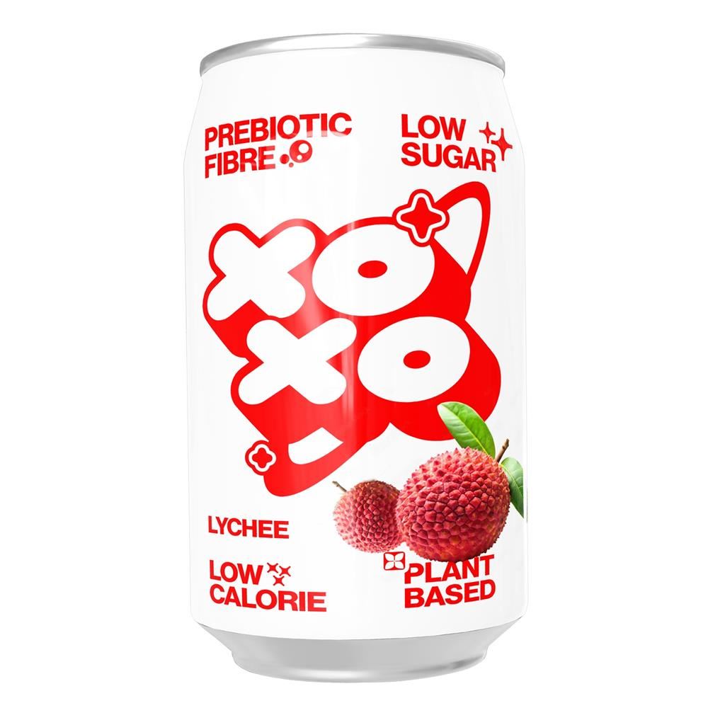 XOXO SODA Sparkling Lychee Soda 330ml