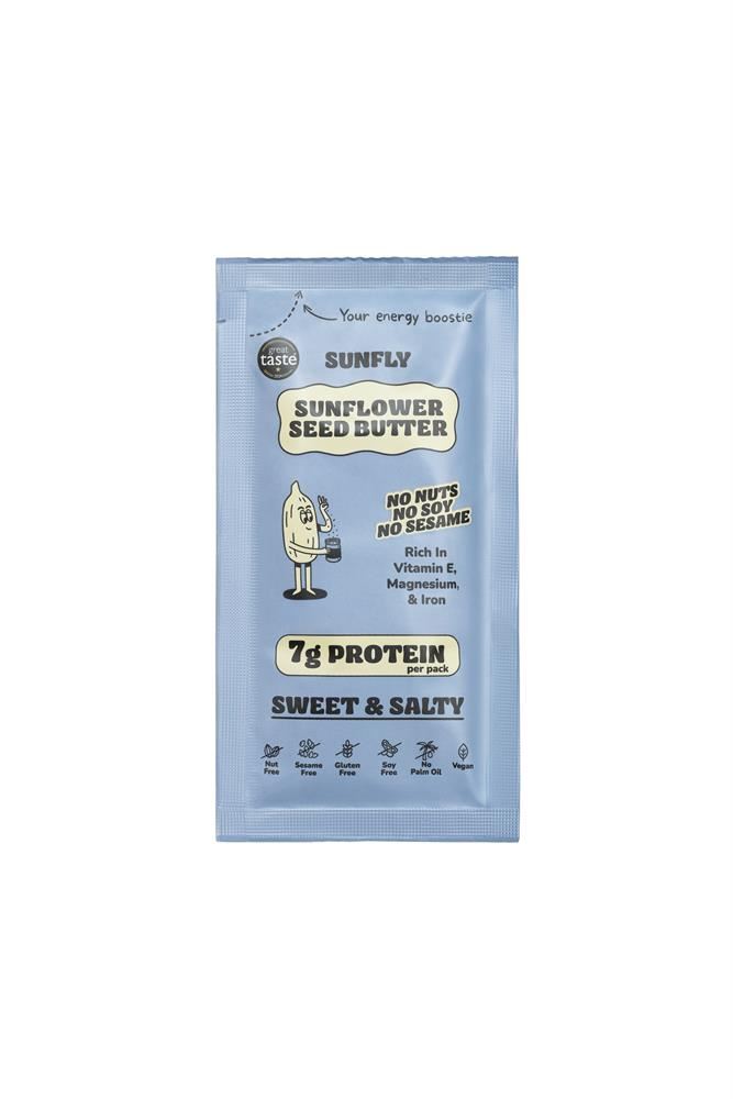Sunfly Sunflower Seed Butter Sweet and Salty Sachet 32g - 12 Pack