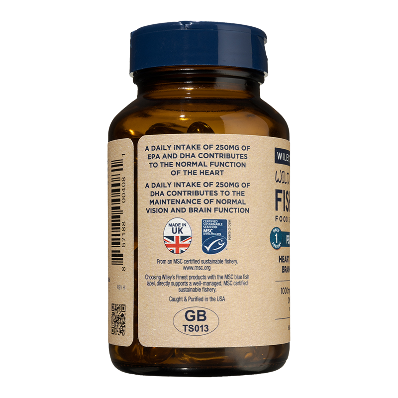 Wiley's Finest UK Peak EPA 60 Capsules