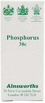 Ainsworths Phosphorus 30C Single Counter Remedy 120 tabs