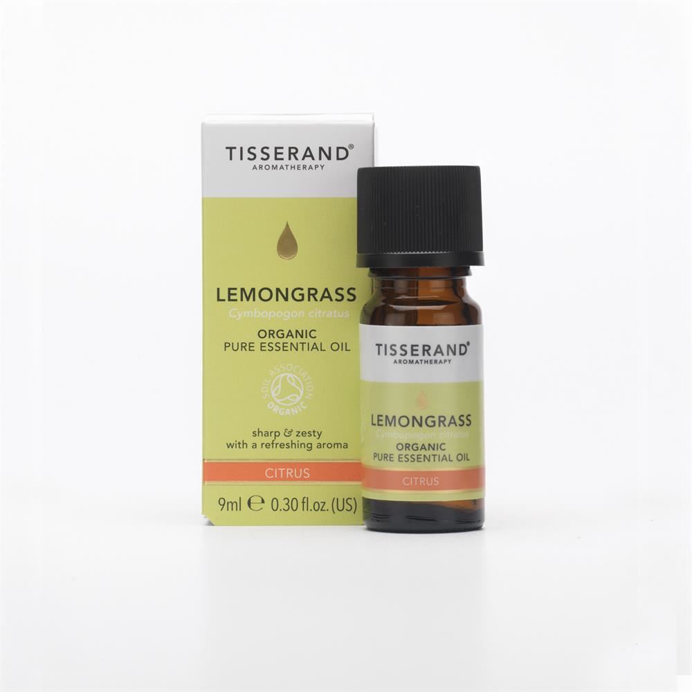 Tisserand Organic Lemongrass Essential Oil 9ml