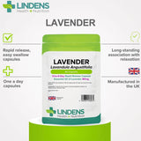 Lindens Lavender Oil 80mg - 60 Capsules - image 3