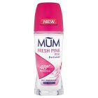 MUM Fresh Pink Rose Antiperspirant Roll On - 50ml x 3 Pack