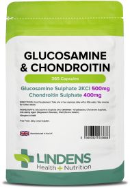 Lindens Glucosamine & Chondroitin 500/400 - 365 Capsules