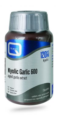Quest Kyolic Garlic - Aged Garlic Extract - 600mg - 120 Tablets
