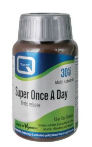 Quest Super Once A Day Timed Release Multivitamin - 30 Tablets