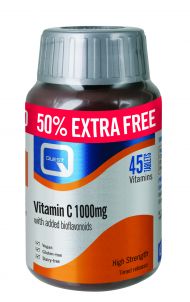 Quest Vitamin C - 1000mg - 50% Extra FREE - 30+15 Tablets