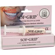 Dr Denti Sof-Grip Soft Denture Fixative & Liner - 3g