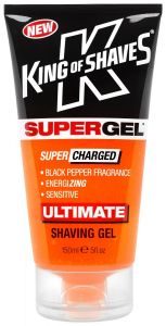 King of Shaves Super Gel Super Charged Shaving Gel Black Pepper