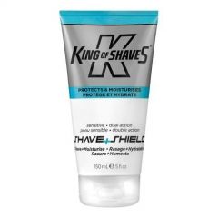 King of Shave Shield Sensitive Dual-Action Shave Prep+Skin Moisturiser (150ml)