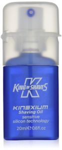 King of Shaves Kinexium Shaving Oil Sensitive,  Silicon Bottle with Pump 20 ml