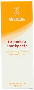 Weleda Calendula Toothpaste 75ml! Natural Peppermint Free