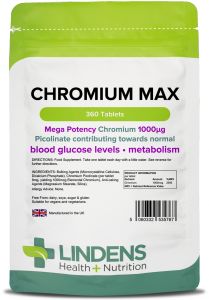 Lindens Chromium Max 1000mcg - 360 Tablets