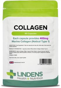Lindens Collagen (Marine) 400mg - 90 Capsules