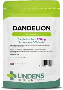 Lindens Dandelion 250mg - 60 Capsules