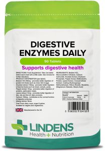 Lindens Digestive Enzymes Daily - 90 Tablets