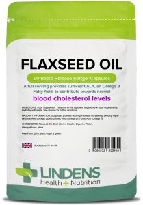 Lindens Flaxseed Oil 1000mg - 90 Capsules