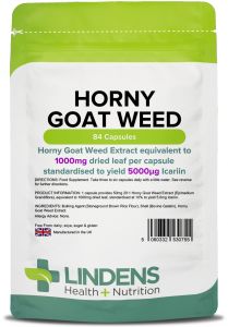 Lindens Horny Goat Weed 1000mg - 84 Capsules