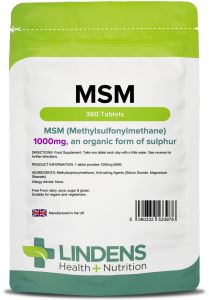 Lindens MSM 1000mg - 360 Tablets