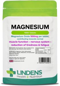 Lindens Magnesium (MgO 500mg) - 1000 Tablets