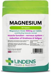 Lindens Magnesium (MgO 500mg) - 90 Tablets