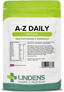 Lindens Multivitamin A to Z Daily - 360 Tablets