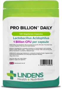 Lindens Pro Billion Daily 1 BN CFU (was Probiotic Daily) - 120 Capsules