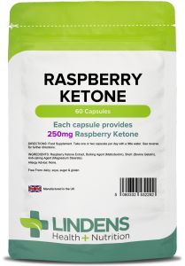 Lindens Raspberry Ketone 250mg - 60 Capsules