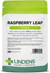 Lindens Raspberry Leaf 750mg - 84 Tablets