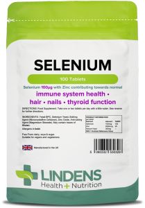 Lindens Selenium 100mcg & Zinc - 100 Tablets