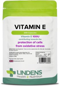 Lindens Vitamin E 100IU - 200 Capsules