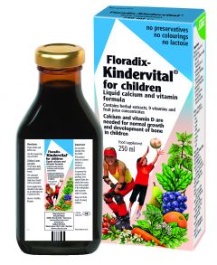 Floradix - Kindervital Liquid Calcium and Vitamin Formula - 250ml