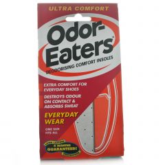 Odor-Eaters ULTRA COMFORT Deodorising Comfort Insoles Everyday Wear and Washable