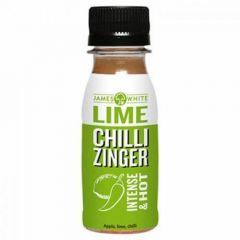 James White Lime & Chilli Zinger Shot 70ml (Pack of 15)