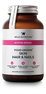 Wild Nutrition Bespoke Woman Food-Grown Skin Hair & Nails 60 caps